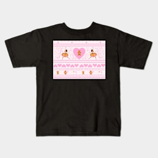 Gingerbread Ballerina Kids T-Shirt